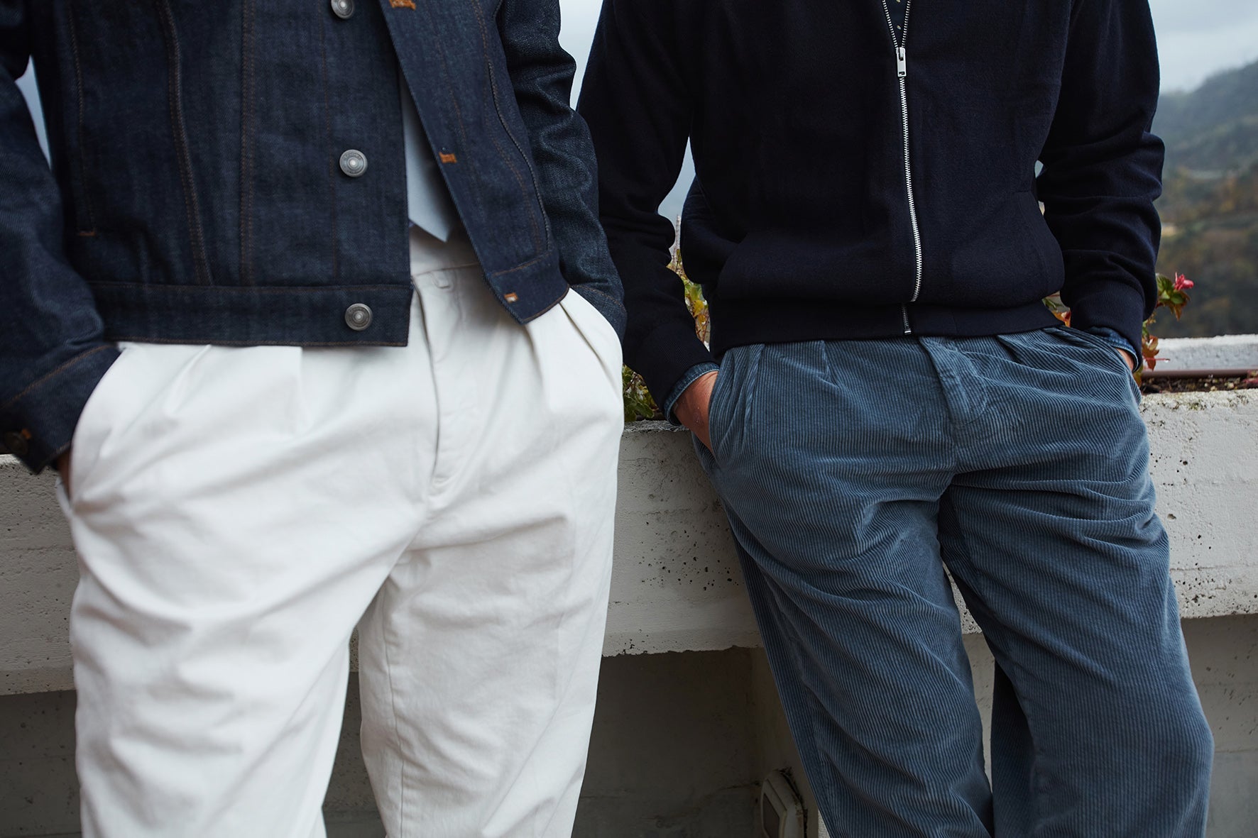 Pantalone in velluto Mason's