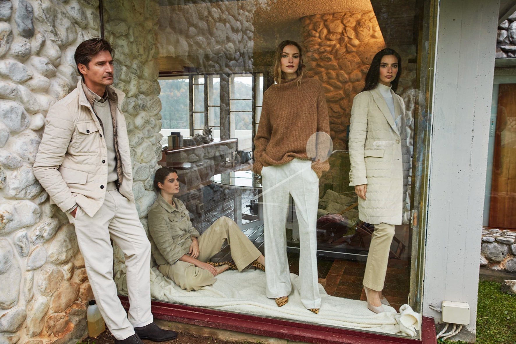 MASON'Sメイソンズ ヘリンボーン ニットコート チェスターコート イタリア Mason's Jackets & Coats for Men and Women – Mason's