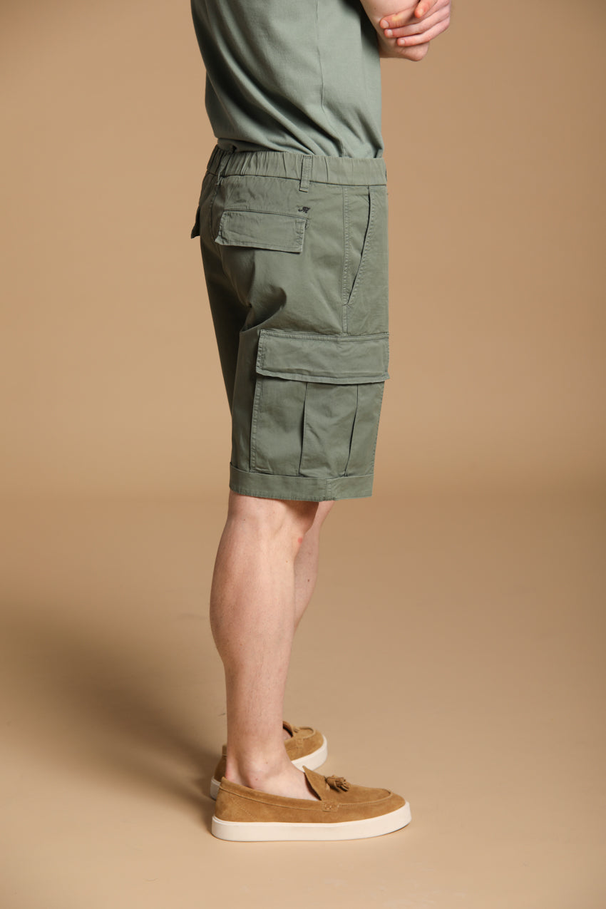 Cargo M74 men's cargo bermuda shorts in pima cotton twill Relaxed