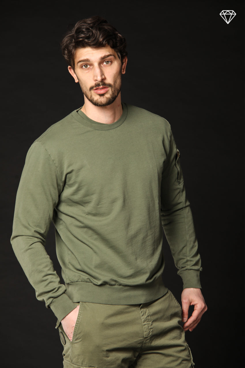 Marlon men's sweatshirt in cotton logo edition ①
