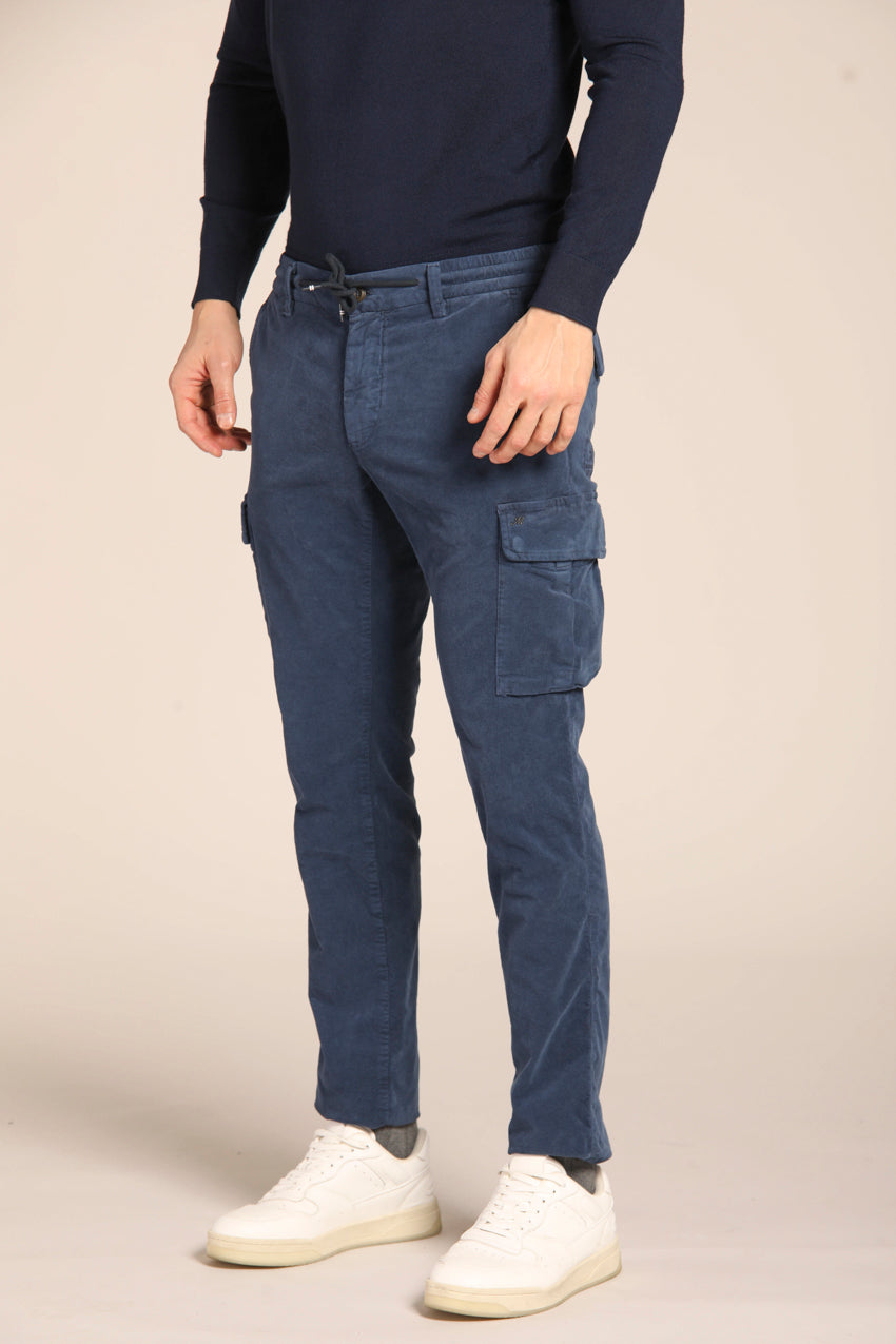 Navy blue cargo jogger pants online