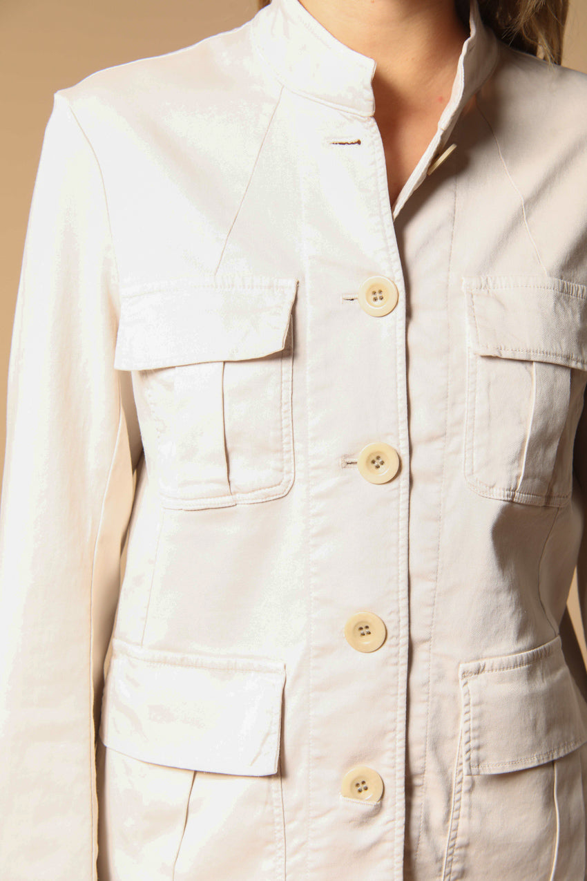 Karen field jacket donna in felpa elasticizzata