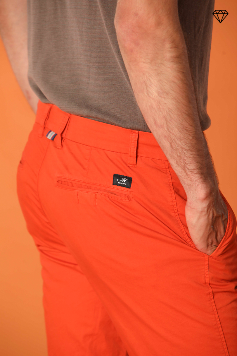 London men's chino bermuda shorts in Pima Cotton Regular fit ①