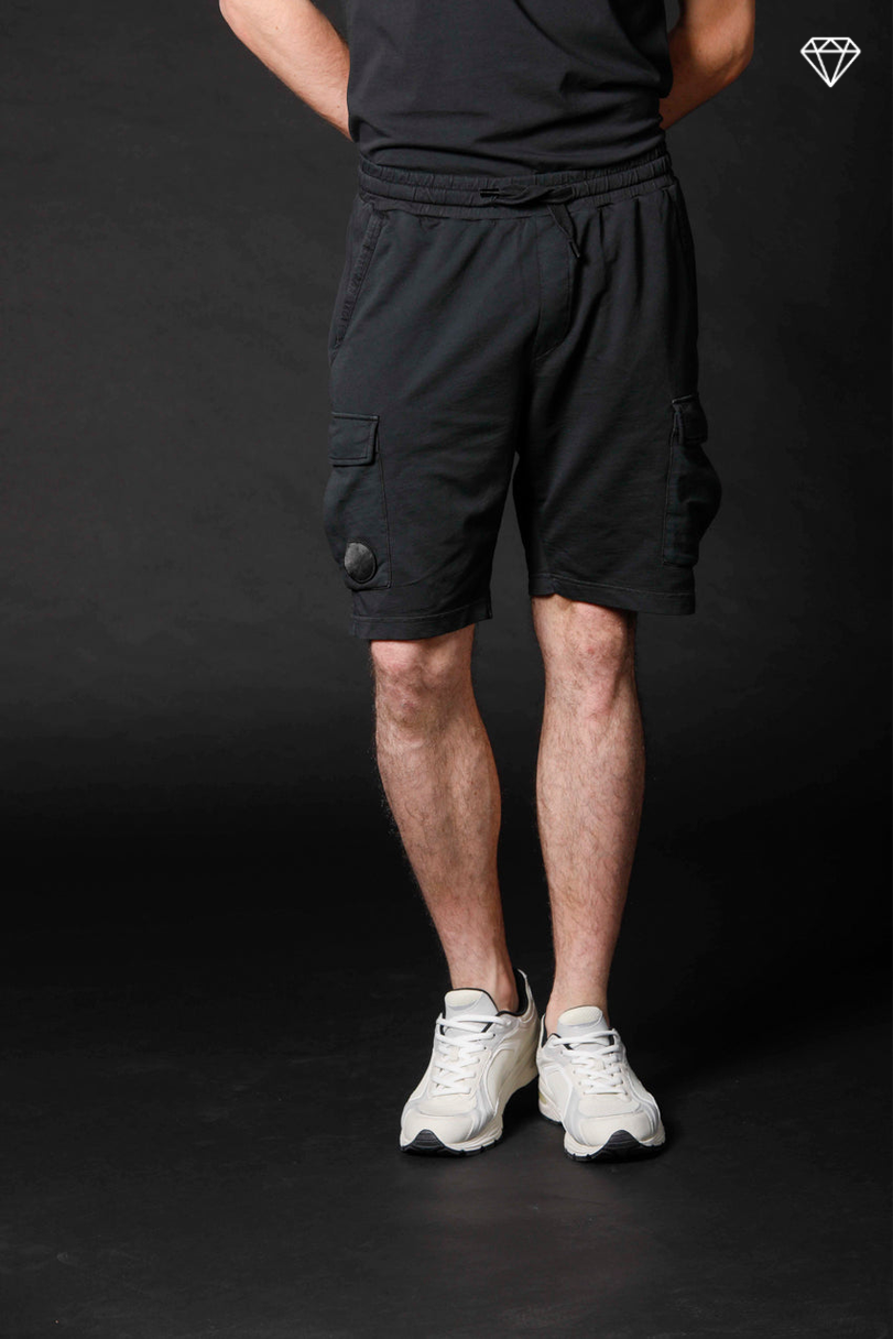 Chile men's cargo sweat bermuda logo edition regular fit ①