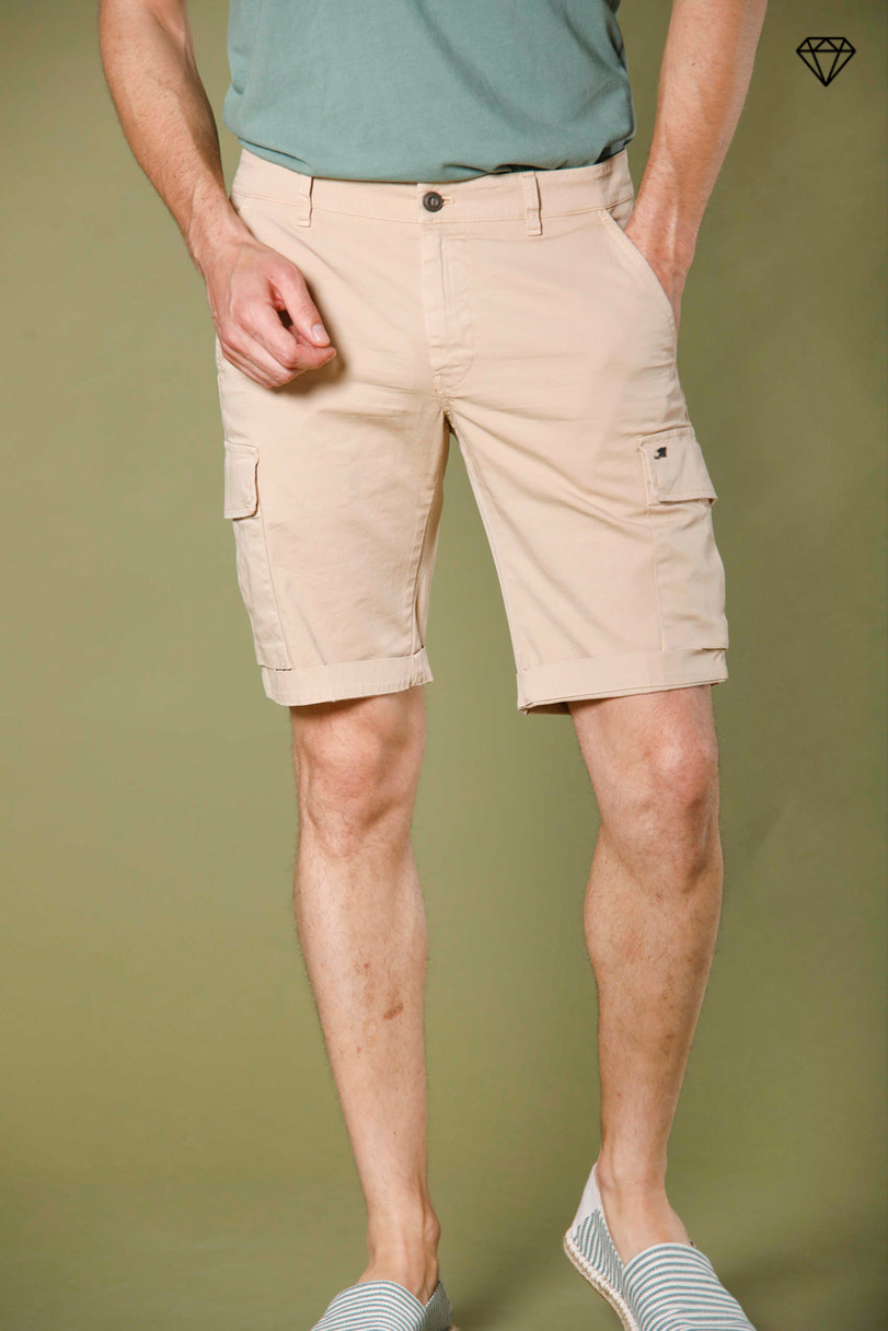 Chile Herren Stretch-Satin Slim Cargo Bermuda Shorts slim fit ①