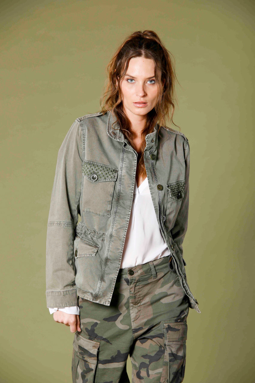 Giacca donna militare best sale