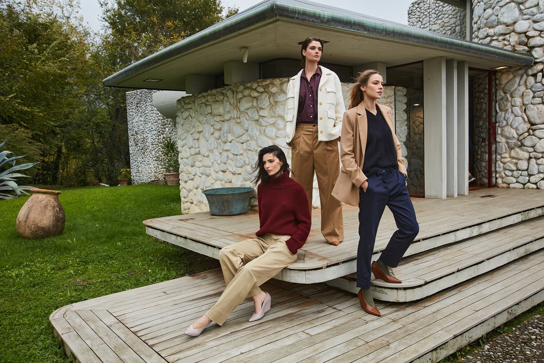 Mason's pantalons chino d'hiver femme