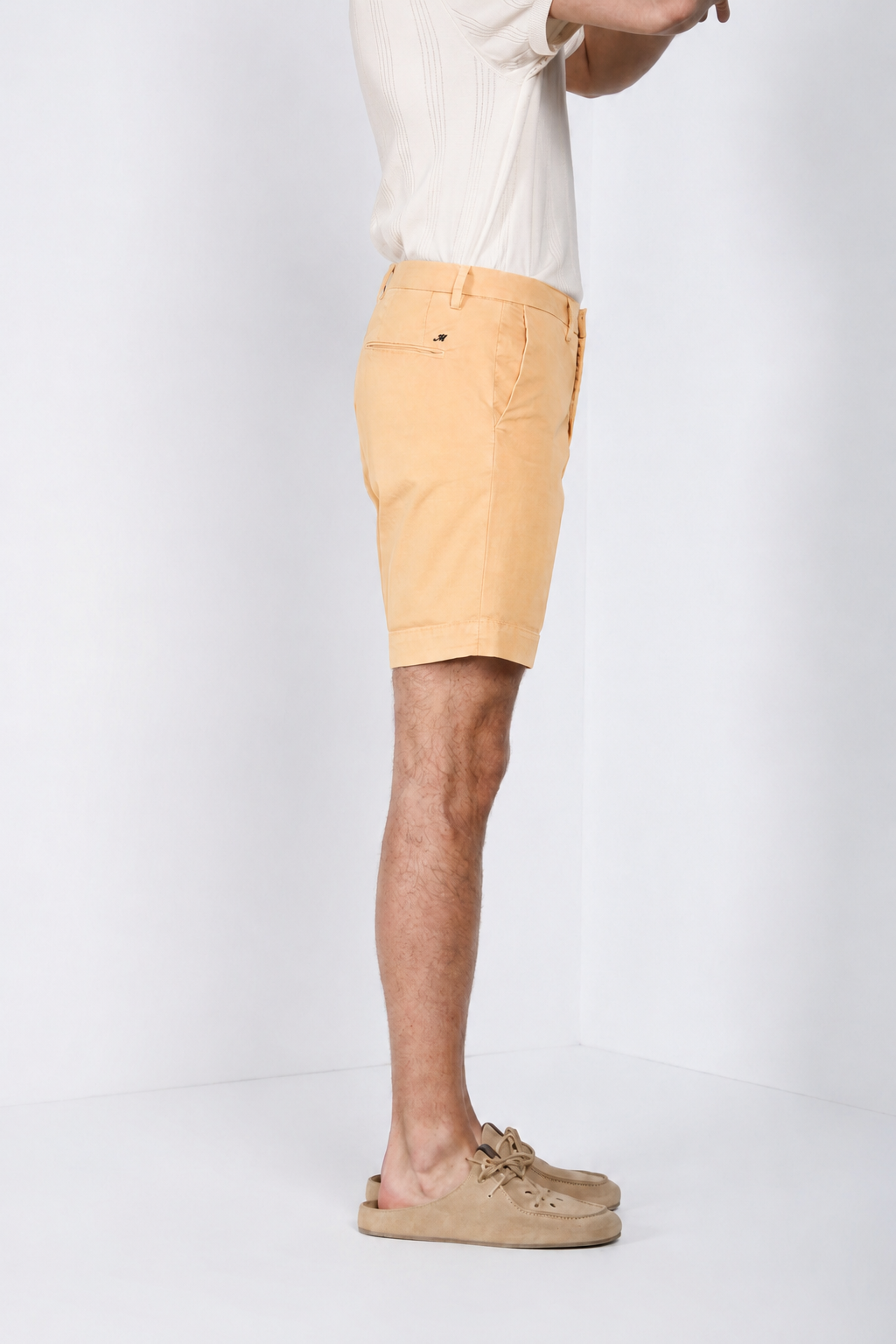 Boston delamere bermuda chino homme en twill stretch relaxed fit