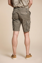 Chile bermuda cargo homme en coton imprimé camouflage slim fit ①