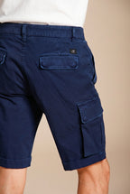 Chile Herren Cargo Bermuda aus Stretch-Satin slim fit ①