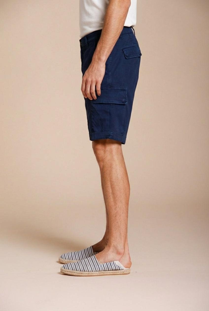 Chile Herren Cargo Bermuda aus Stretch-Satin slim fit ①