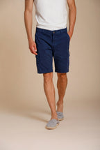 Chile Herren Cargo Bermuda aus Stretch-Satin slim fit ①