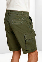 Chile Herren Cargo Bermuda aus Stretch Satin slim fit ①