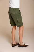 Chile Herren Cargo Bermuda aus Stretch Satin slim fit ①