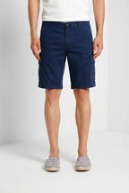 Chile men's cargo bermuda satin stretch slim fit ①