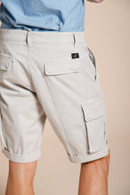 Chile Bermuda Cargo Herren aus Stretchsatin slim fit ①