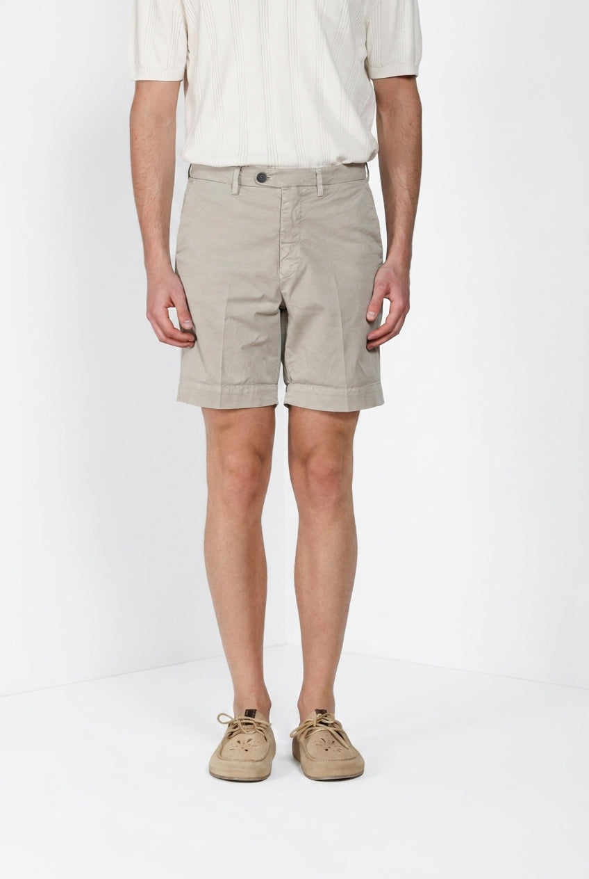 Boston delamere bermuda chino homme en twill stretch relaxed fit