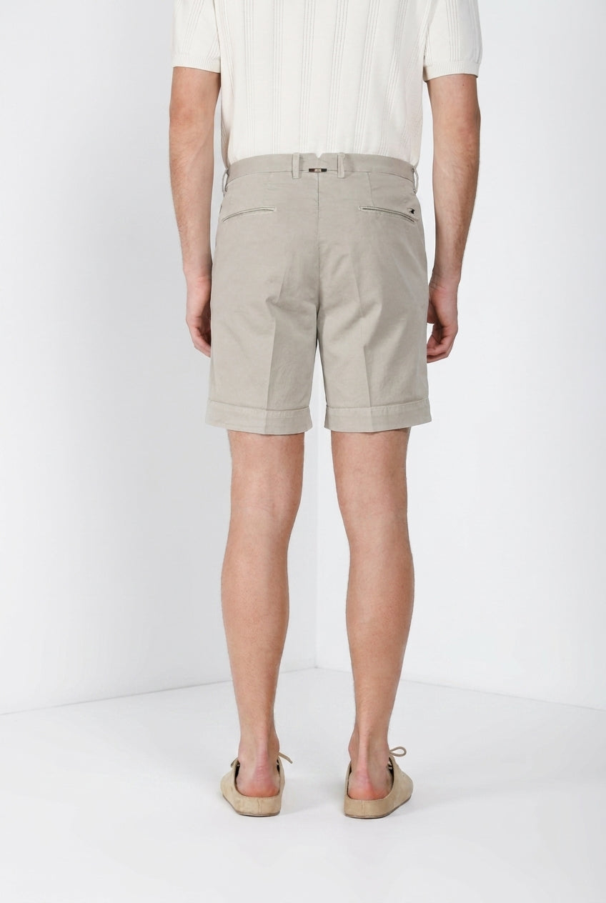 Boston delamere bermuda chino homme en twill stretch relaxed fit