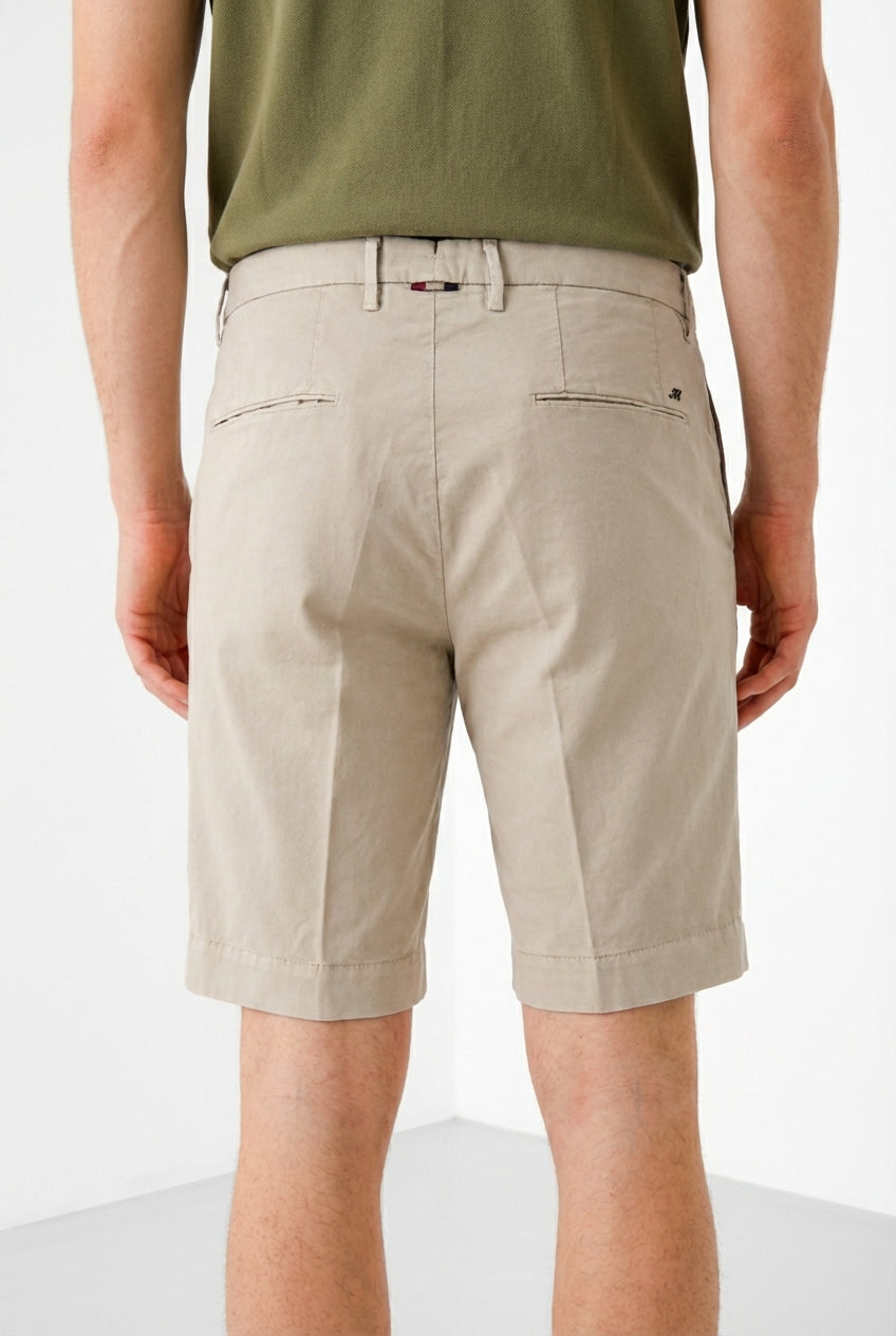 Boston Delamere Herren Chino Bermuda aus Stretch-Twill relaxed fit