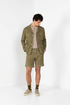 Boston delamere men's chino bermuda in twill stretch relaxed fit