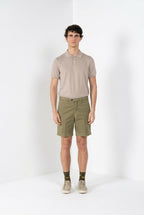 Boston delamere men's chino bermuda in twill stretch relaxed fit