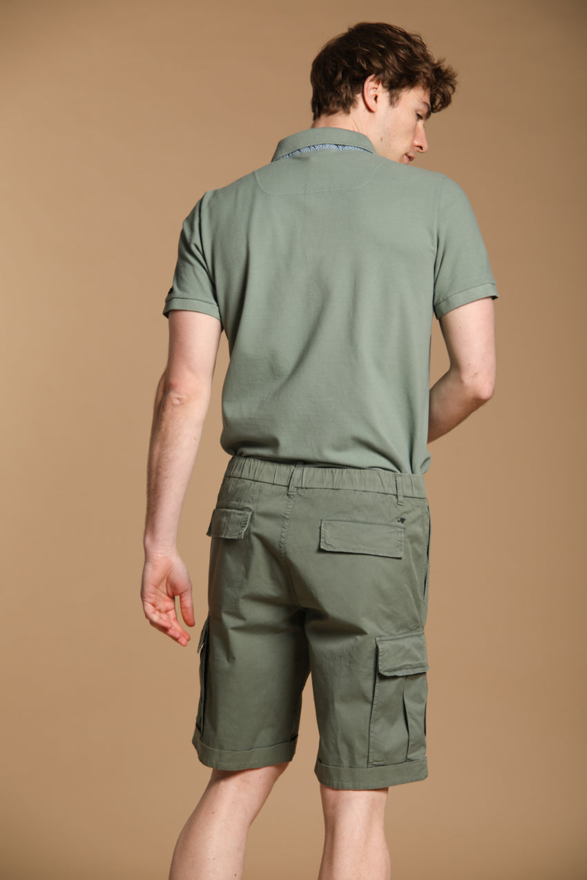 Cargo M74 bermuda cargo homme en twill de coton pima Relaxed fit 