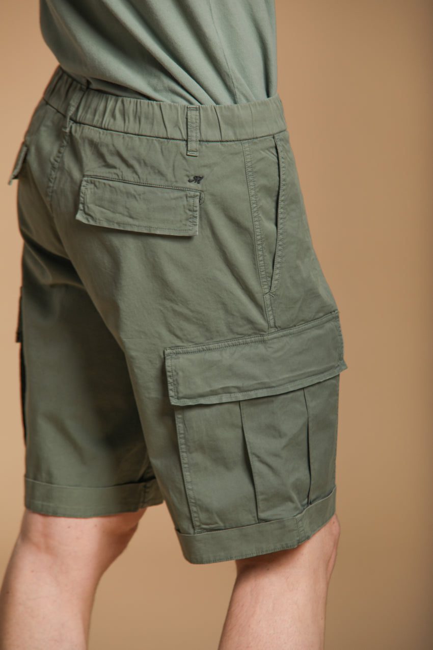 Cargo M74 bermuda cargo homme en twill de coton pima Relaxed fit 