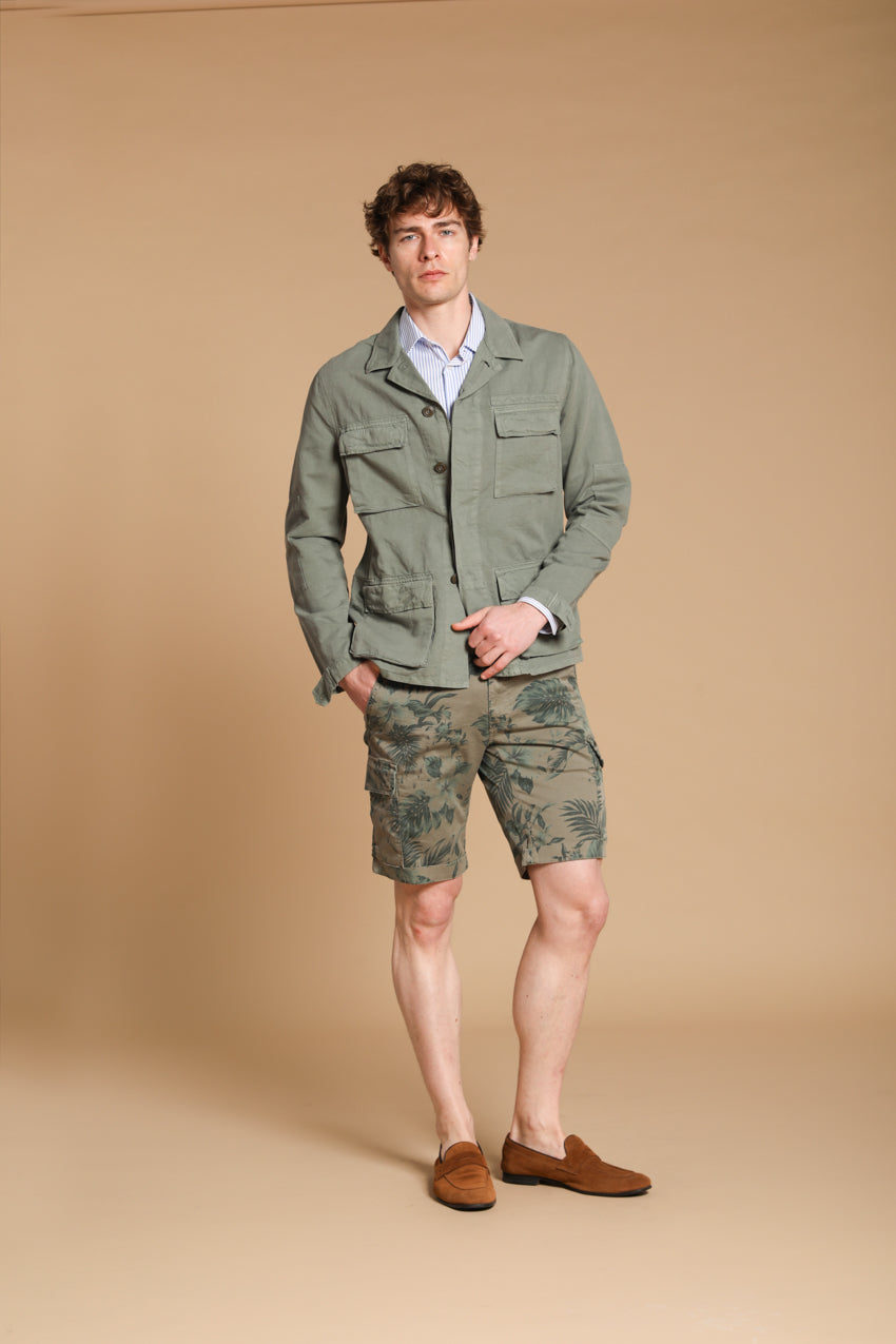 Flyshirt giacca camicia uomo in canapa