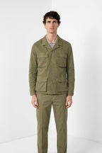 Flyshirt Delamere Herren Jacke Overshirt aus Stretch Gabardine