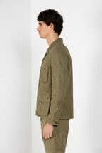 Flyshirt Delamere Herren Jacke Overshirt aus Stretch Gabardine