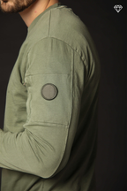 Marlon sweat-shirt homme en coton logo edition ①