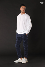 Marlon sweat homme en coton logo edition ①