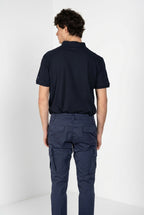 Leopardi polo homme en piqué ①