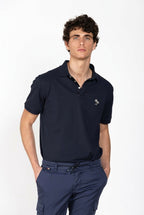 Leopardi polo homme en piqué ①