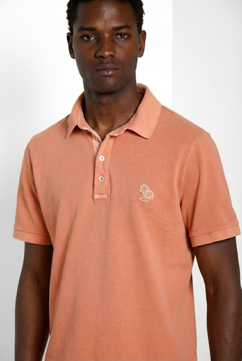 Leopardi delamere polo homme en piquet