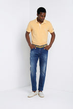 Leopardi delamere men's polo shirt in piquet