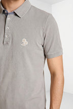 Leopardi delamere polo uomo in piquet