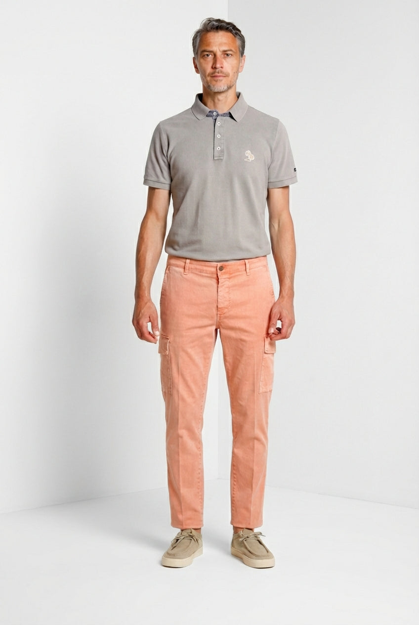 Leopardi Delamere Herren Polohemd aus Piqué