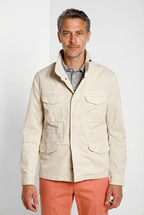 Jacket M74 delamere men's jacket in twill stretch