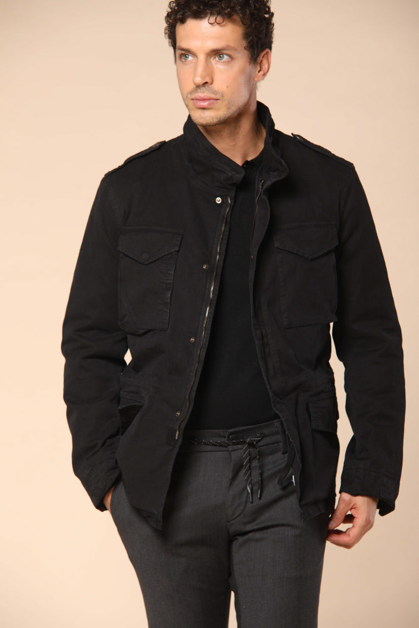 Field Jacket M74 men's in stretch cotton slim fit