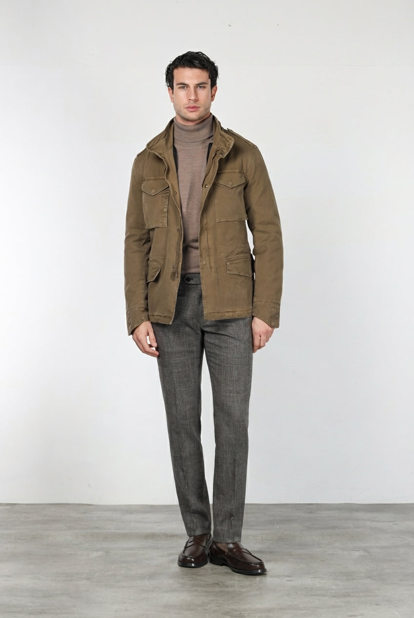 M74 Field Jacket for men in broken stretch