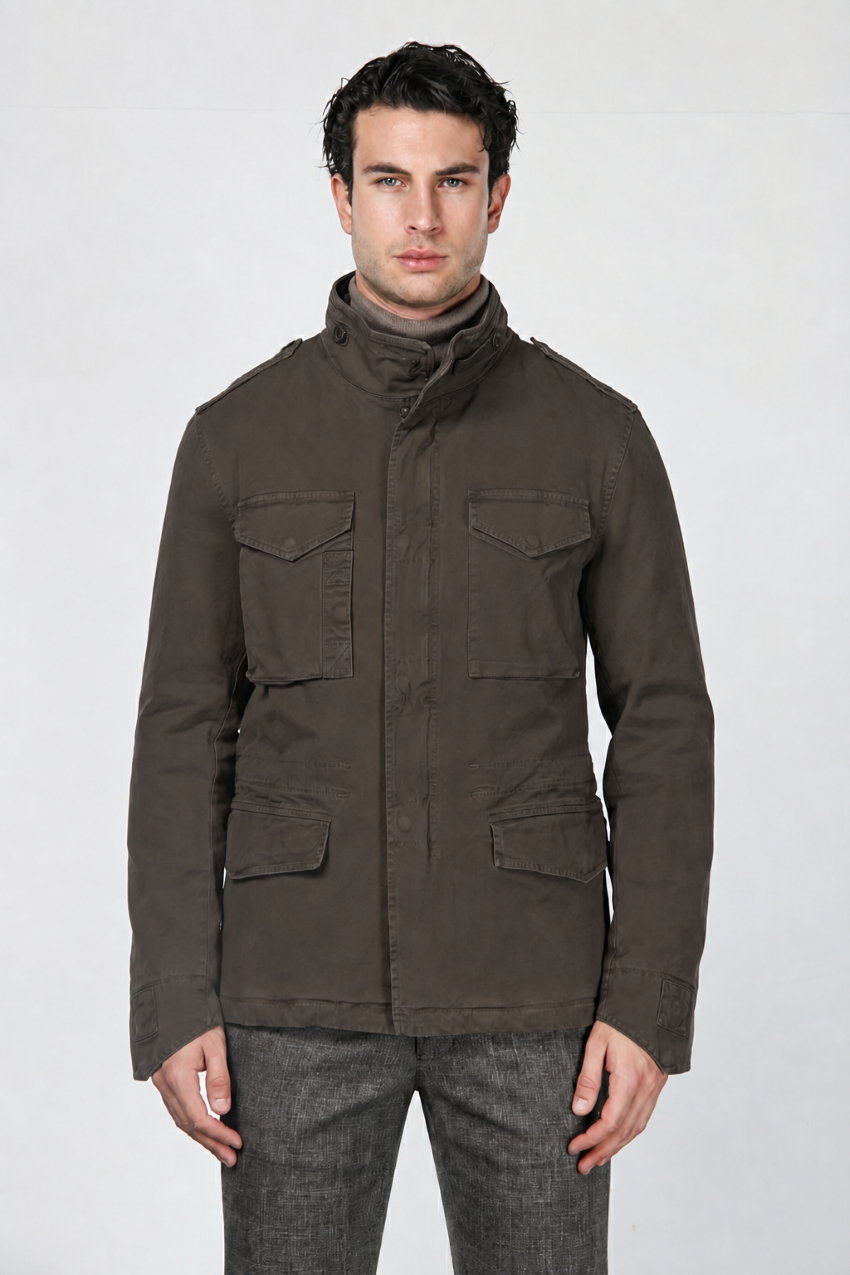Field Jacket M74 für Herren aus Broken Stretch