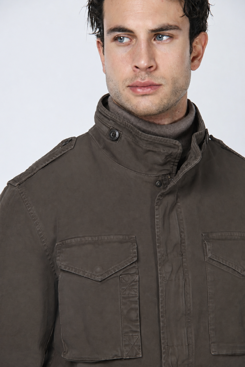 Field Jacket M74 für Herren aus Broken Stretch
