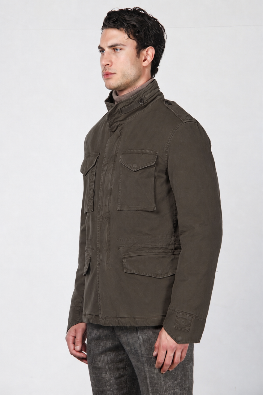 Field Jacket M74 für Herren aus Broken Stretch