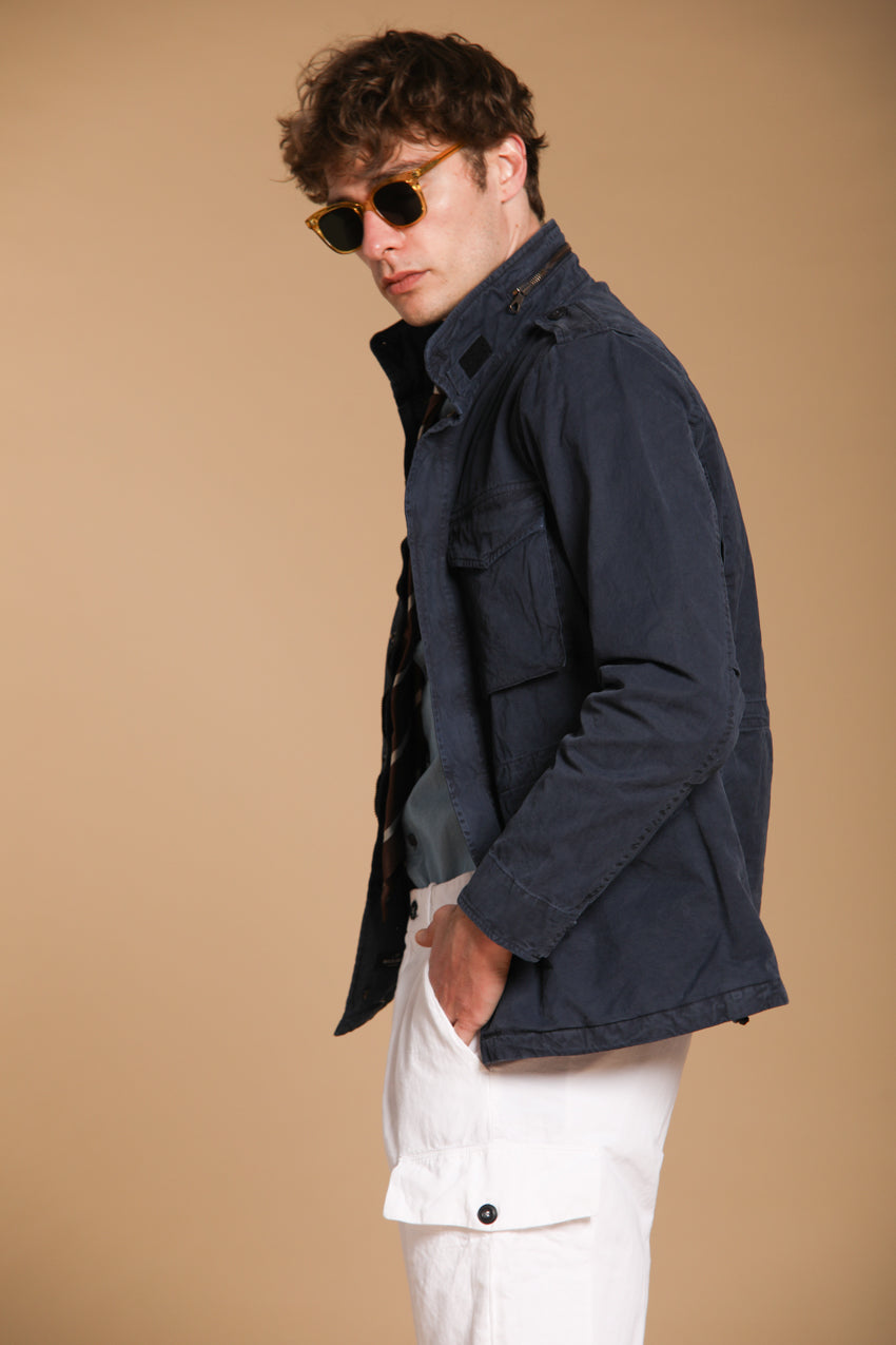 Field Jacket M74 uomo in canvas oxford
