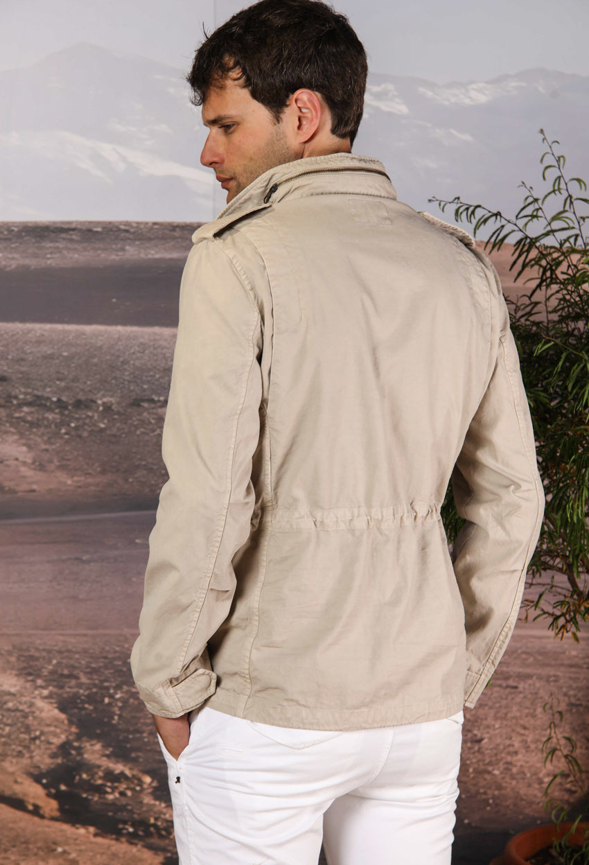 Field Jacket M74 uomo in canvas oxford