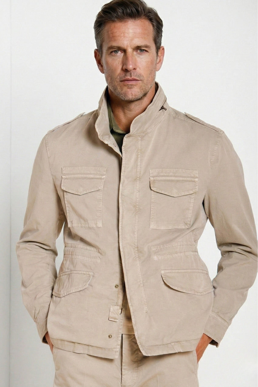 Jacket M74 delamere men's jacket in stretch twill 