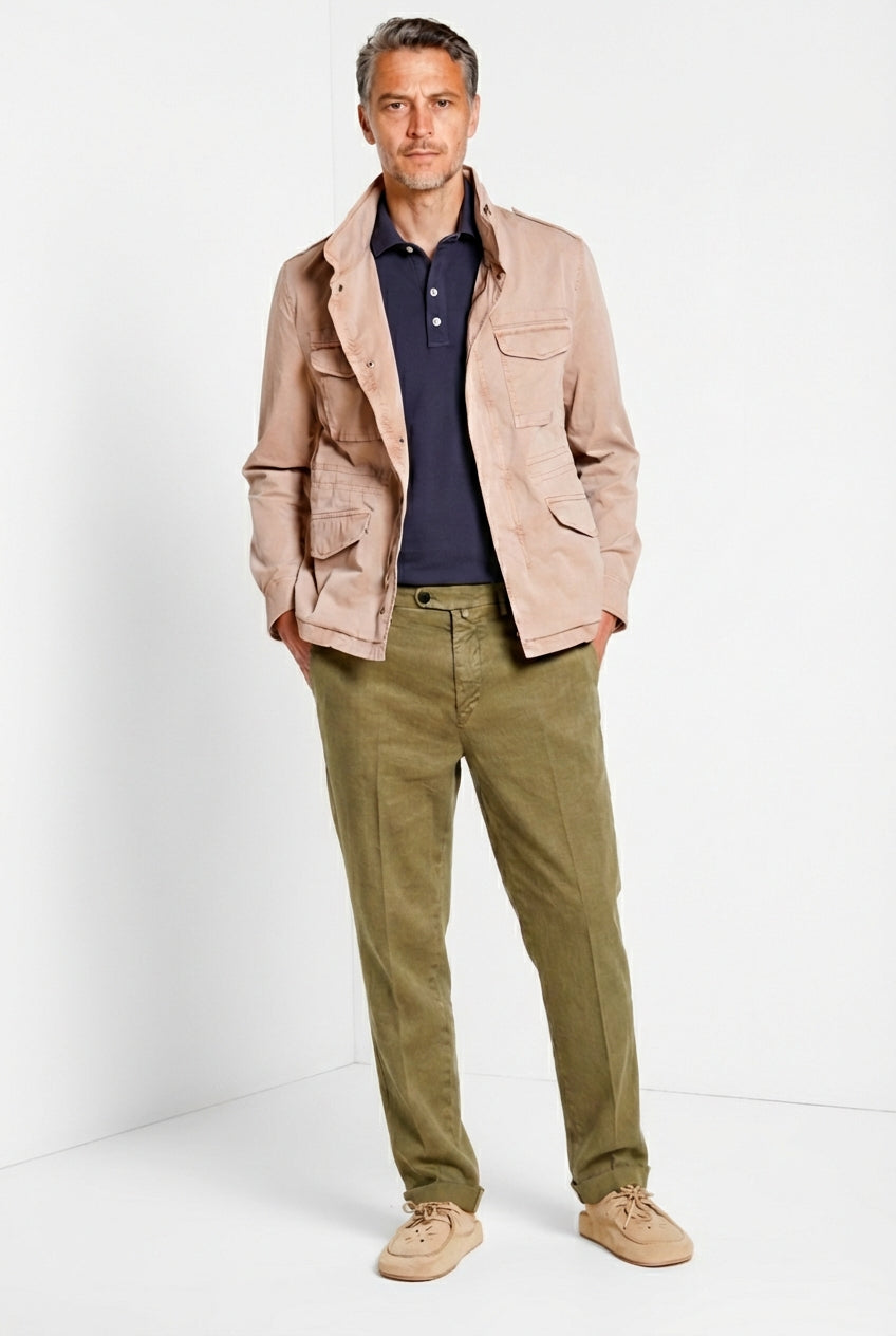 Jacket M74 delamere men's jacket in stretch twill