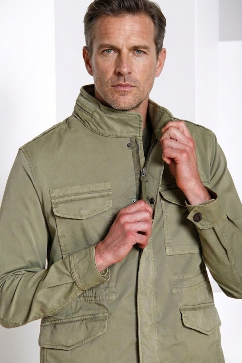 Jacket M74 delamere men's jacket in stretch twill