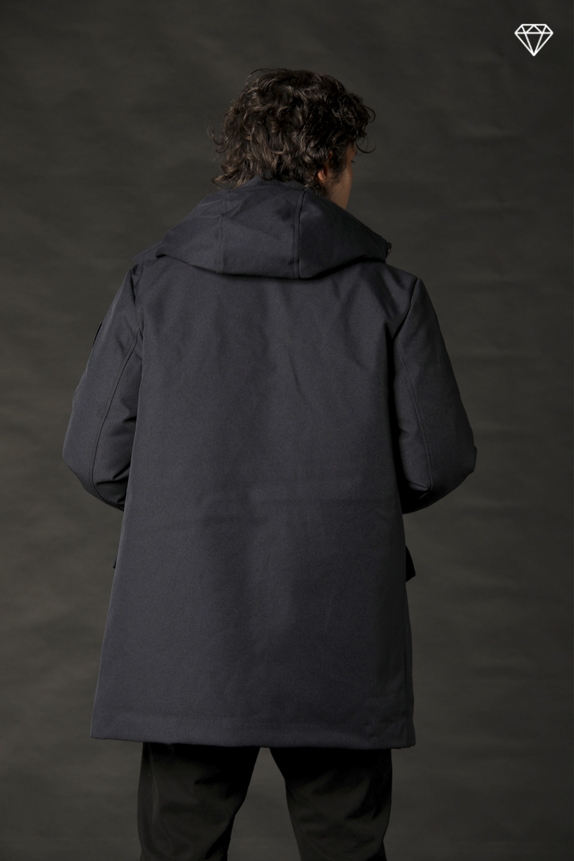 Immagine 7 di Salt Lake Parka uomo in nylon limited edition regular fit colore blu scuro di Mason's